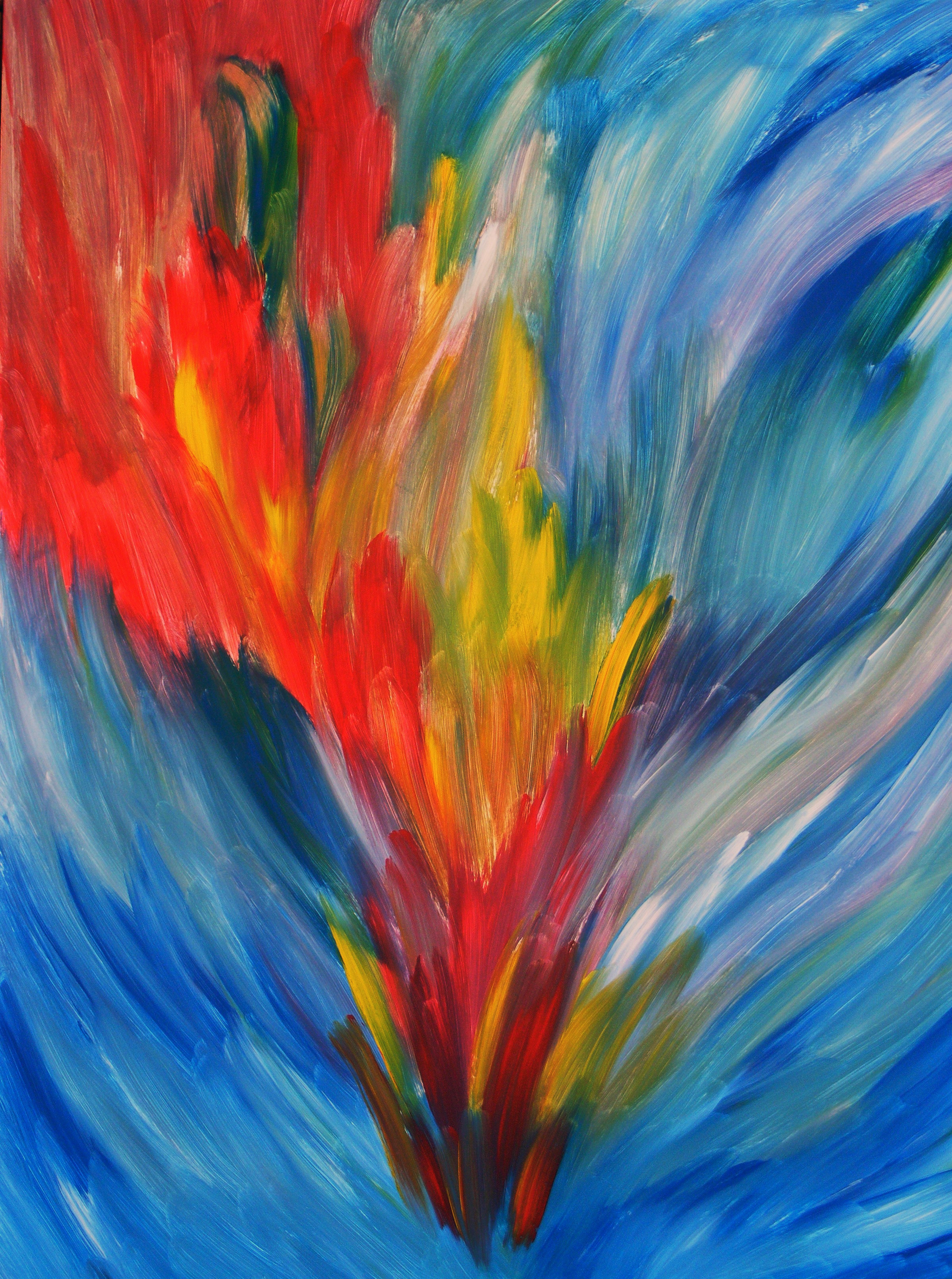 Jakob Tillmann, Gemälde ohne Titel, 120 x 140