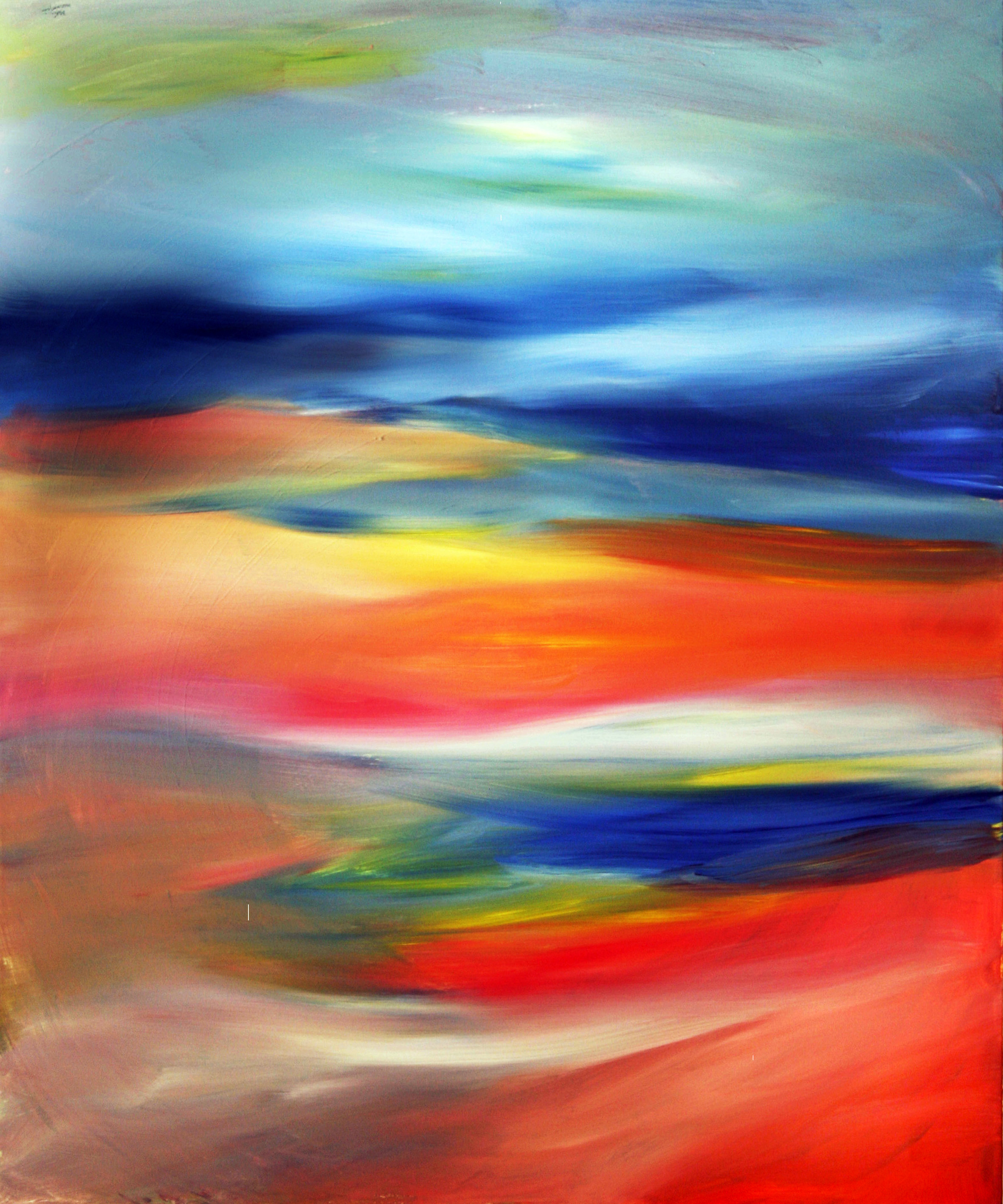 Jakob Tillmann, Gemälde ohne Titel, 120 x 100